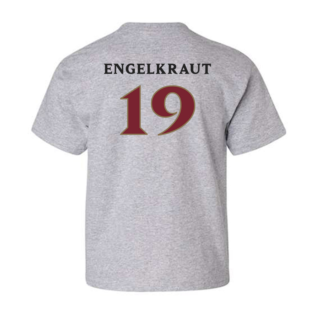 Elon - NCAA Women's Lacrosse : Maddie Engelkraut - Classic Fashion Shersey Youth T-Shirt-1