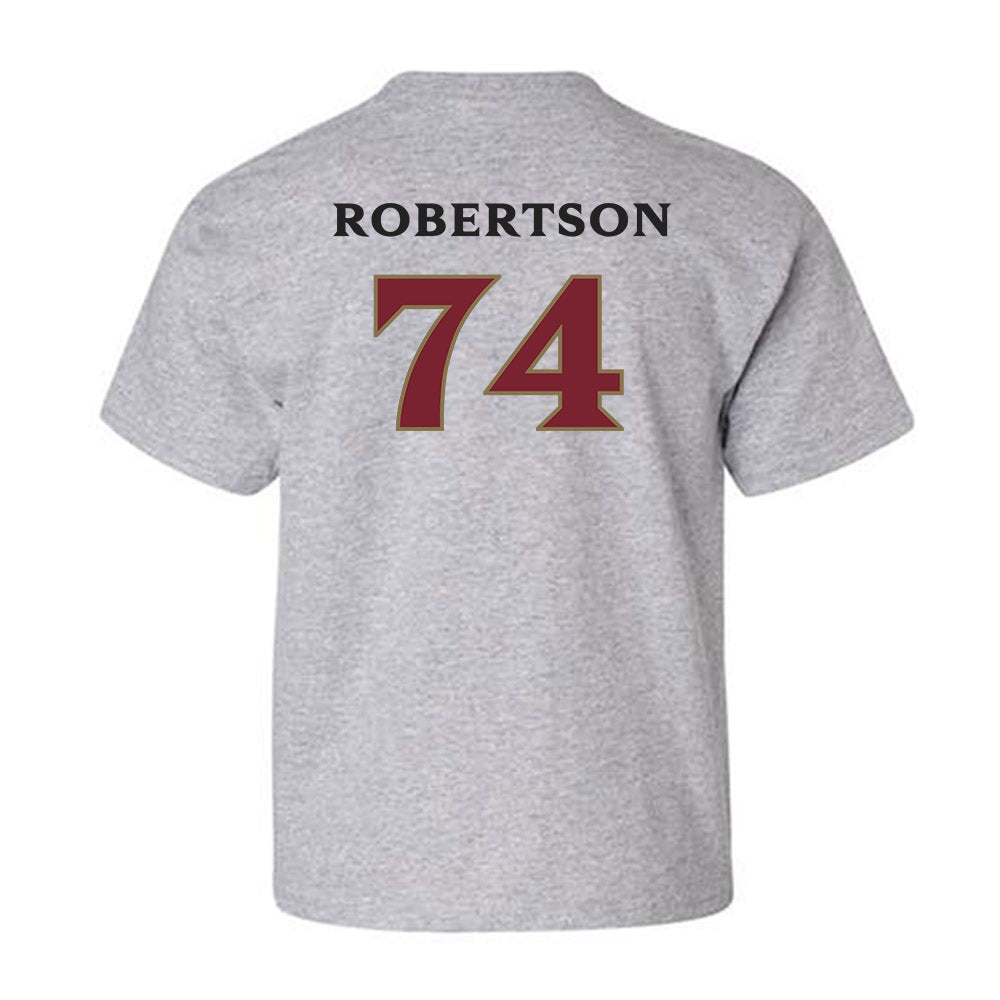 Elon - NCAA Football : Webb Robertson - Classic Fashion Shersey Youth T-Shirt-1
