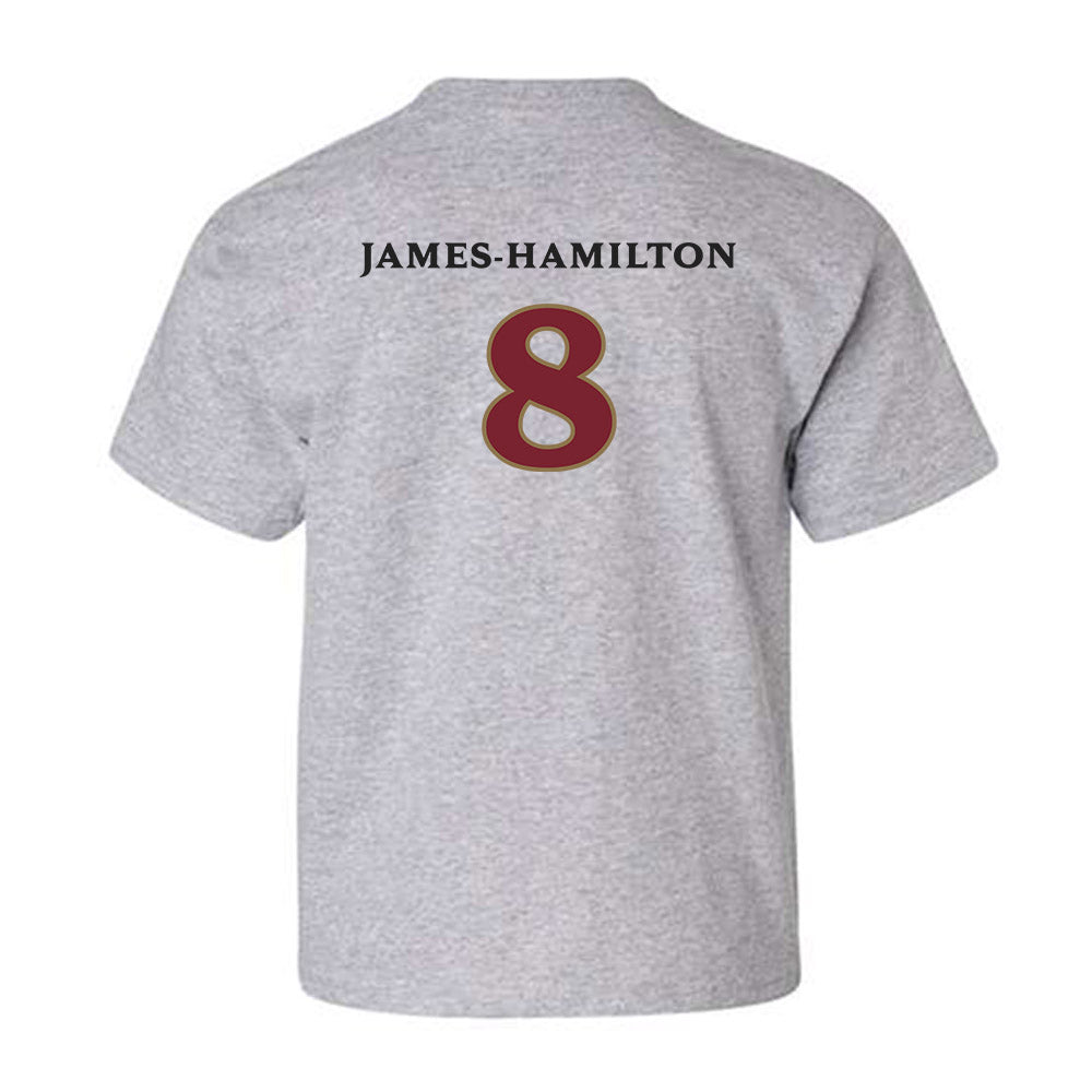 Elon - NCAA Football : Darren James-Hamilton - Classic Shersey Youth T-Shirt-1
