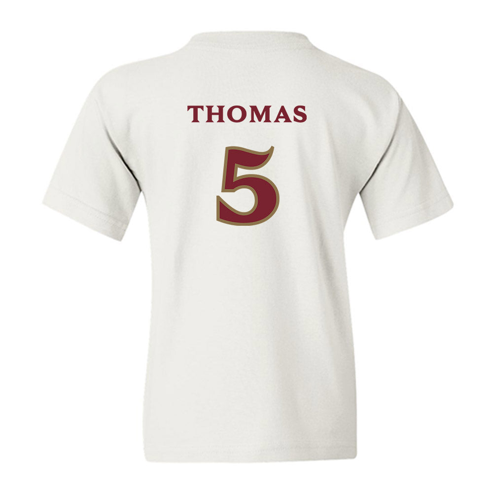 Elon - NCAA Football : T.J. Thomas - Classic Shersey Youth T-Shirt-1