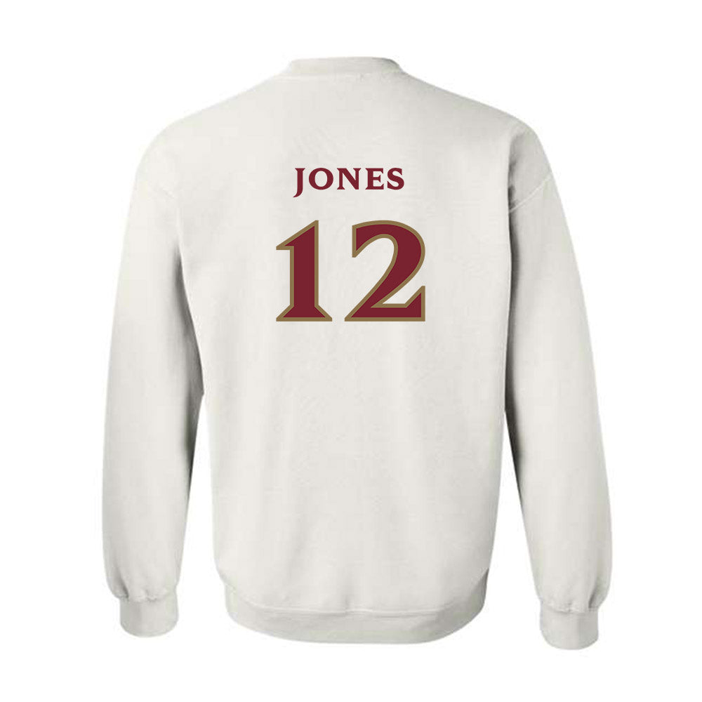Elon - NCAA Football : Eric Jones - Classic Shersey Crewneck Sweatshirt-1