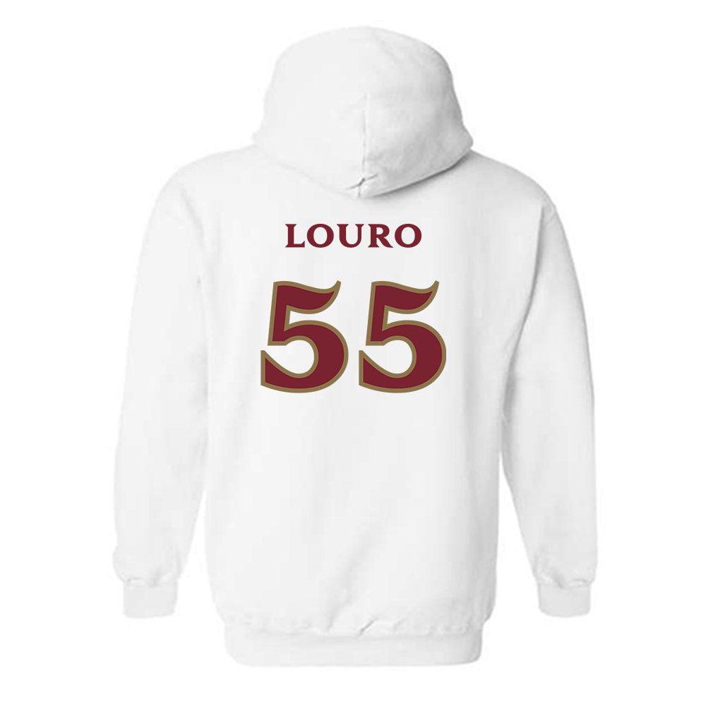 Elon - NCAA Football : Jake Louro - Classic Shersey Hooded Sweatshirt-1