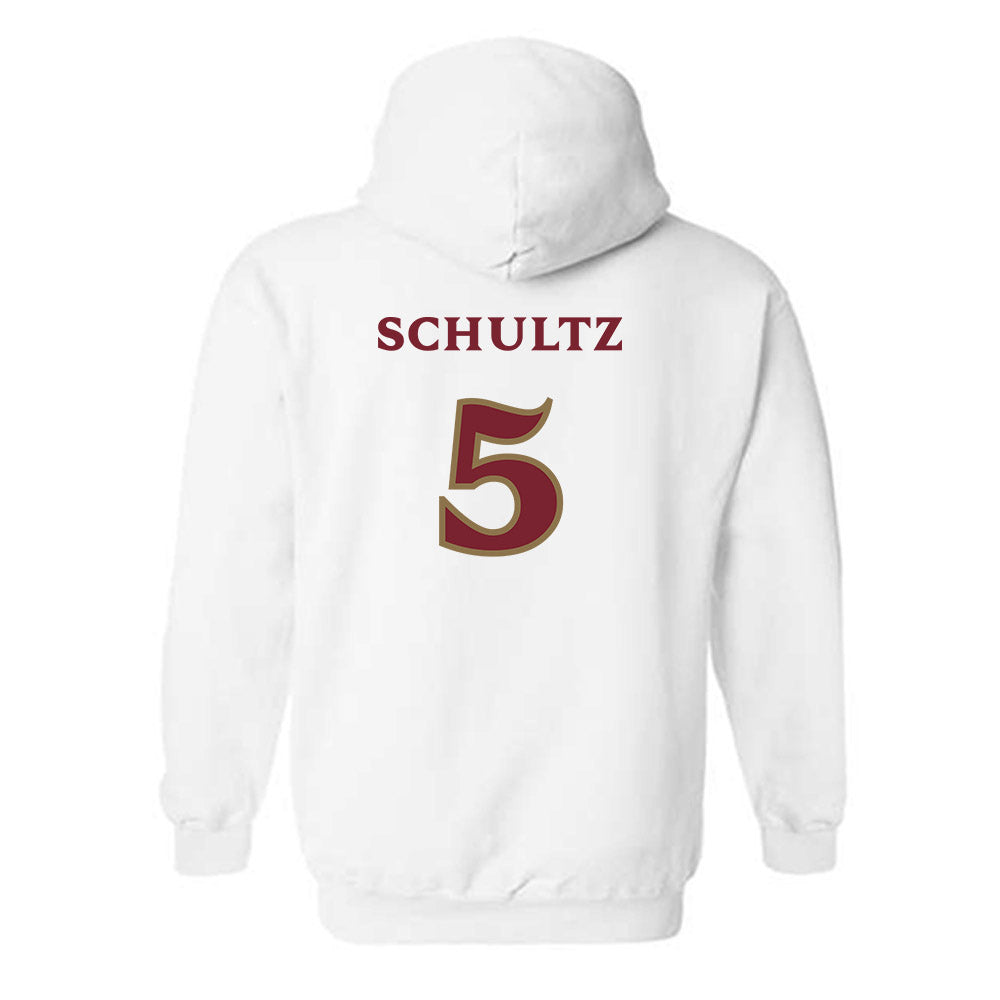 Elon - NCAA Women's Volleyball : Allie Schultz - Classic Shersey Hooded Sweatshirt-1