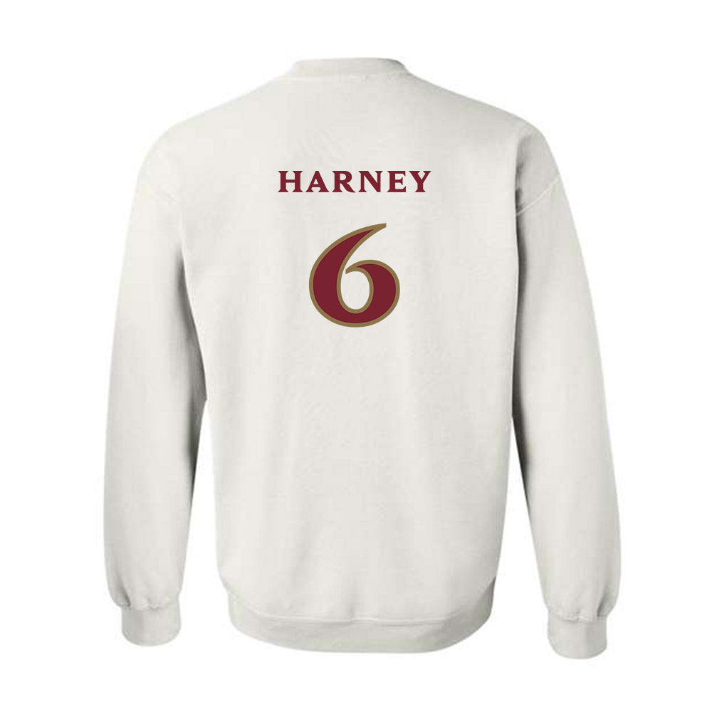 Elon - NCAA Football : Tyquan Harney - Classic Shersey Crewneck Sweatshirt-1