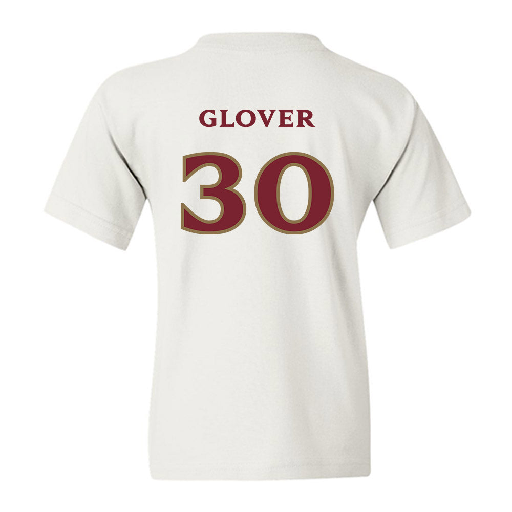 Elon - NCAA Football : Jordan Glover - Classic Shersey Youth T-Shirt-1