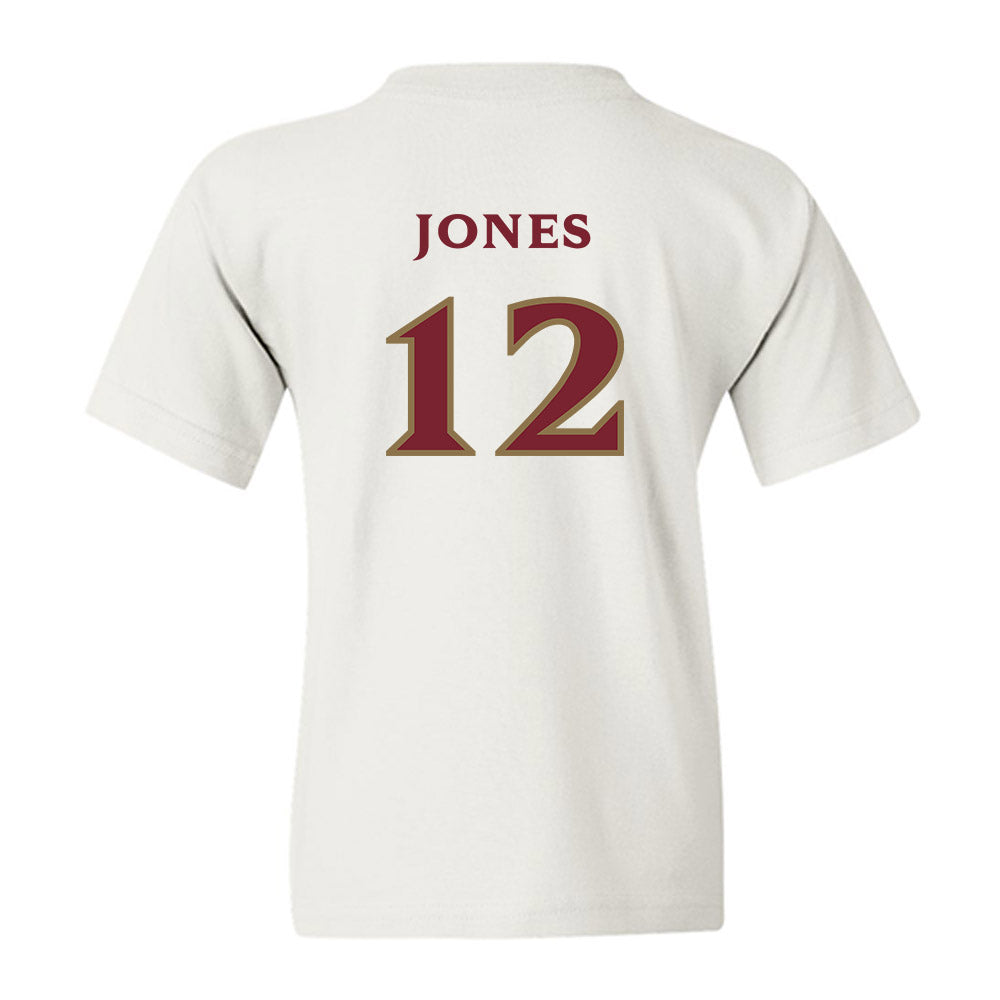 Elon - NCAA Football : Eric Jones - Classic Shersey Youth T-Shirt-1