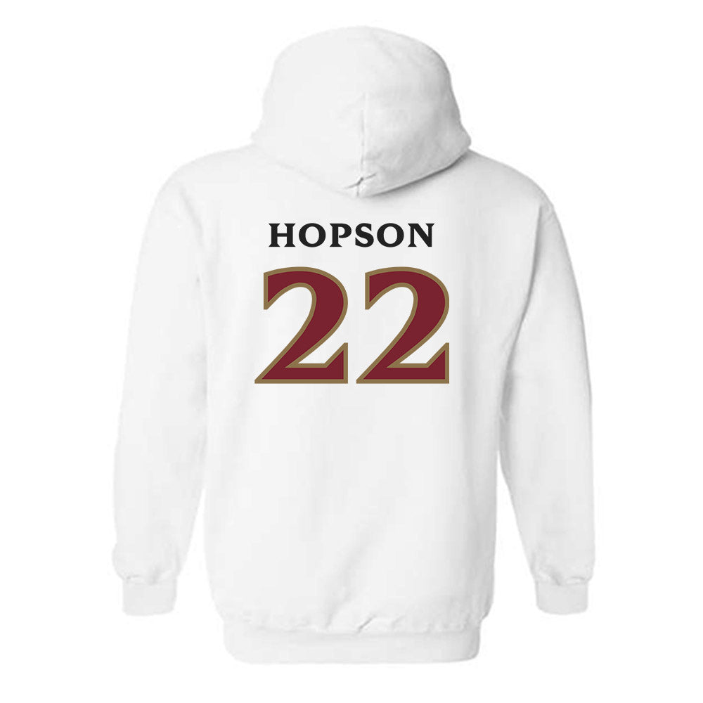 Elon - NCAA Women's Lacrosse : Cierra Hopson - Classic Shersey Hooded Sweatshirt-1