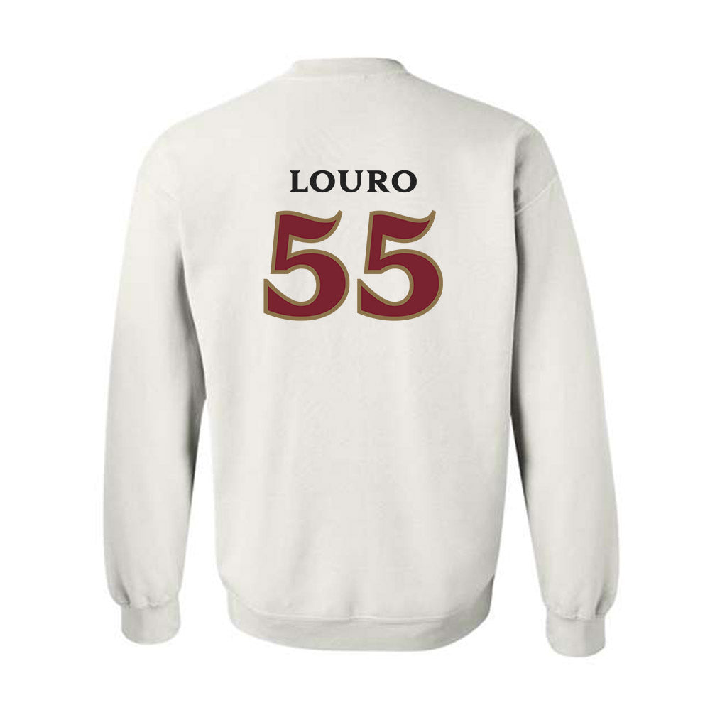 Elon - NCAA Football : Jake Louro - Classic Shersey Crewneck Sweatshirt-1