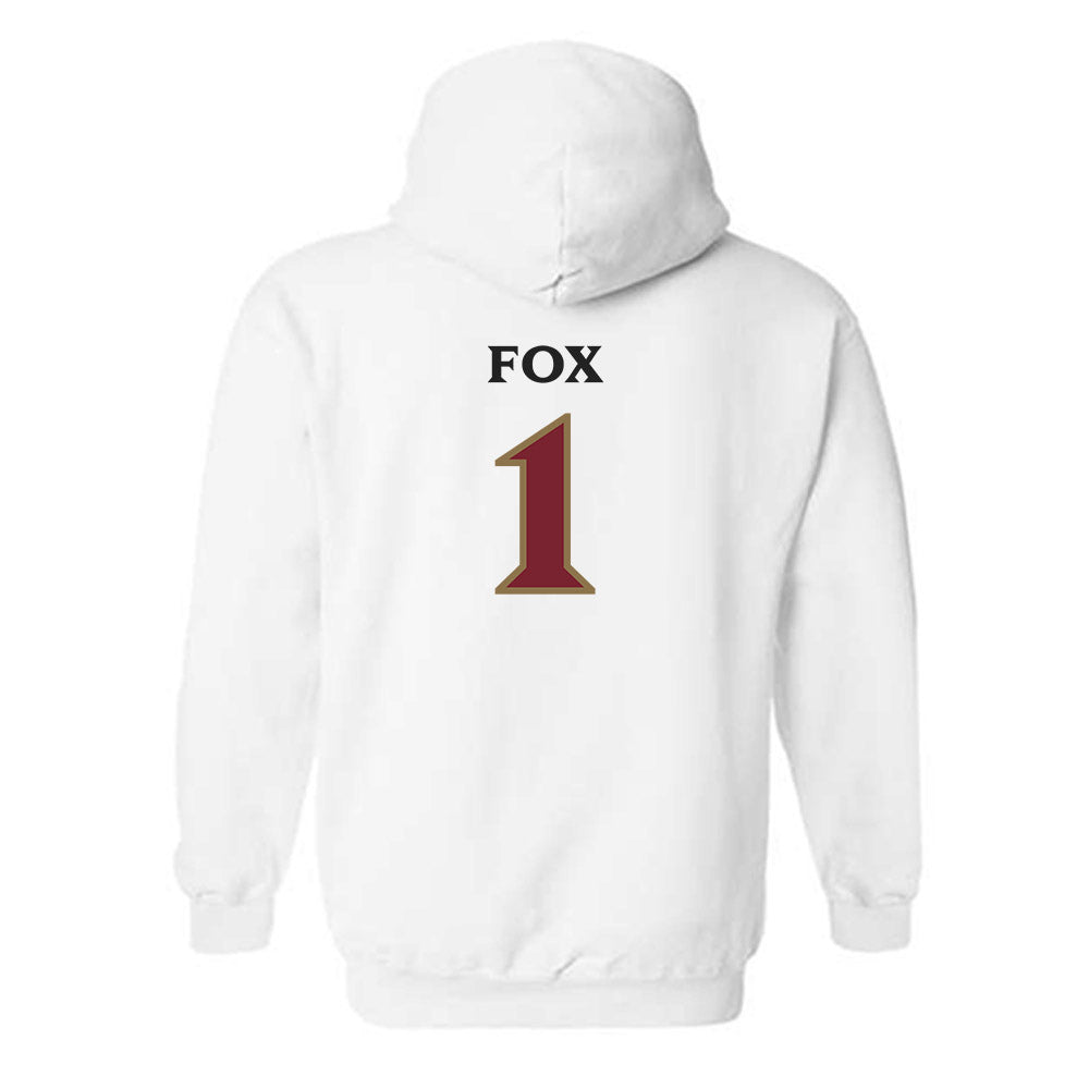 Elon - NCAA Women's Basketball : Ashanti Fox - Classic Shersey Hooded Sweatshirt-1