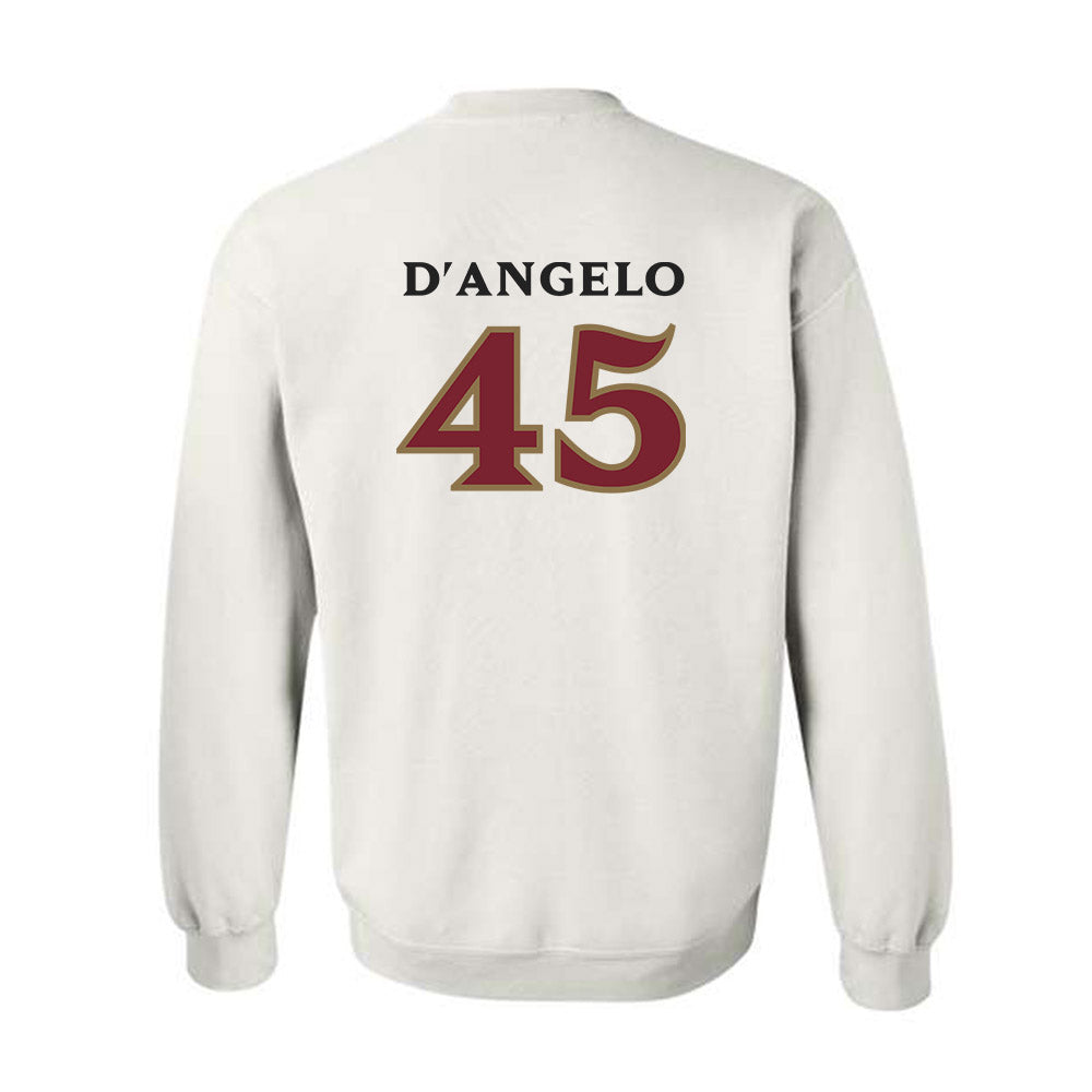 Elon - NCAA Football : Michael D'Angelo - Classic Shersey Crewneck Sweatshirt-1