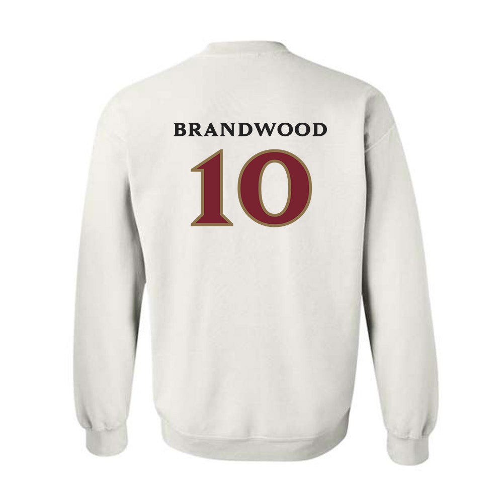 Elon - NCAA Football : Gavin Brandwood - Classic Shersey Crewneck Sweatshirt-1