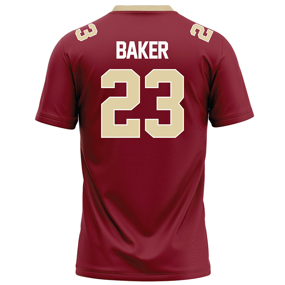 Elon - NCAA Football : Rushawn Baker - Maroon Football Jersey
