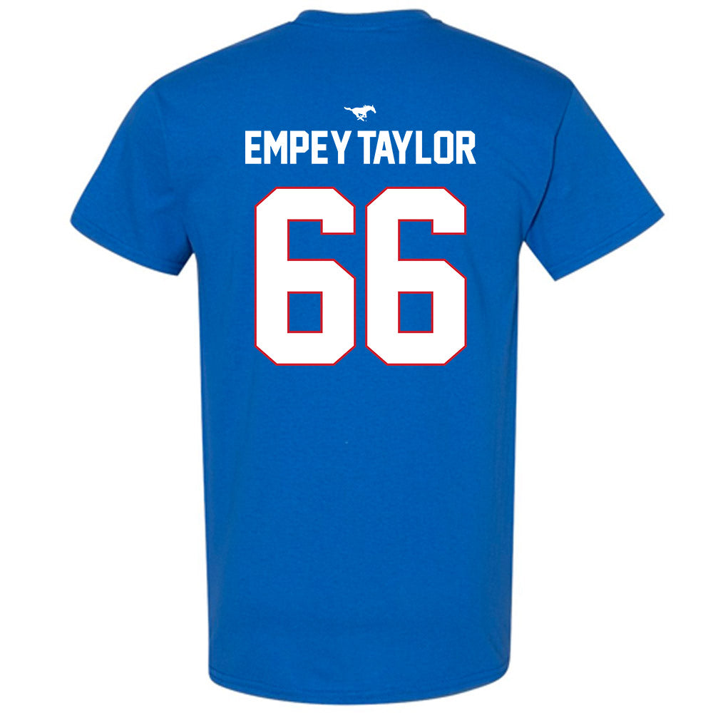 SMU - NCAA Women's Soccer : Haven Empey-Taylor - Replica Shersey T-Shirt-1