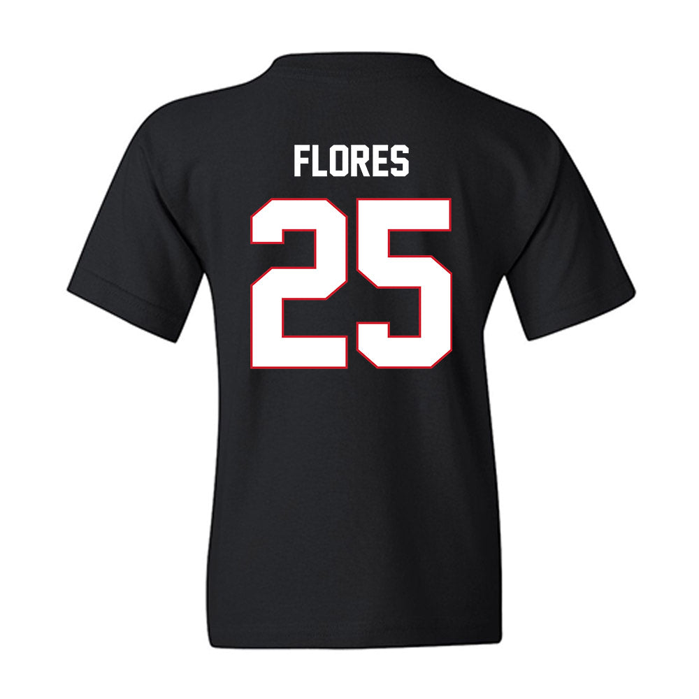 SMU - NCAA Men's Soccer : Luis Flores - Classic Shersey Youth T-Shirt-1