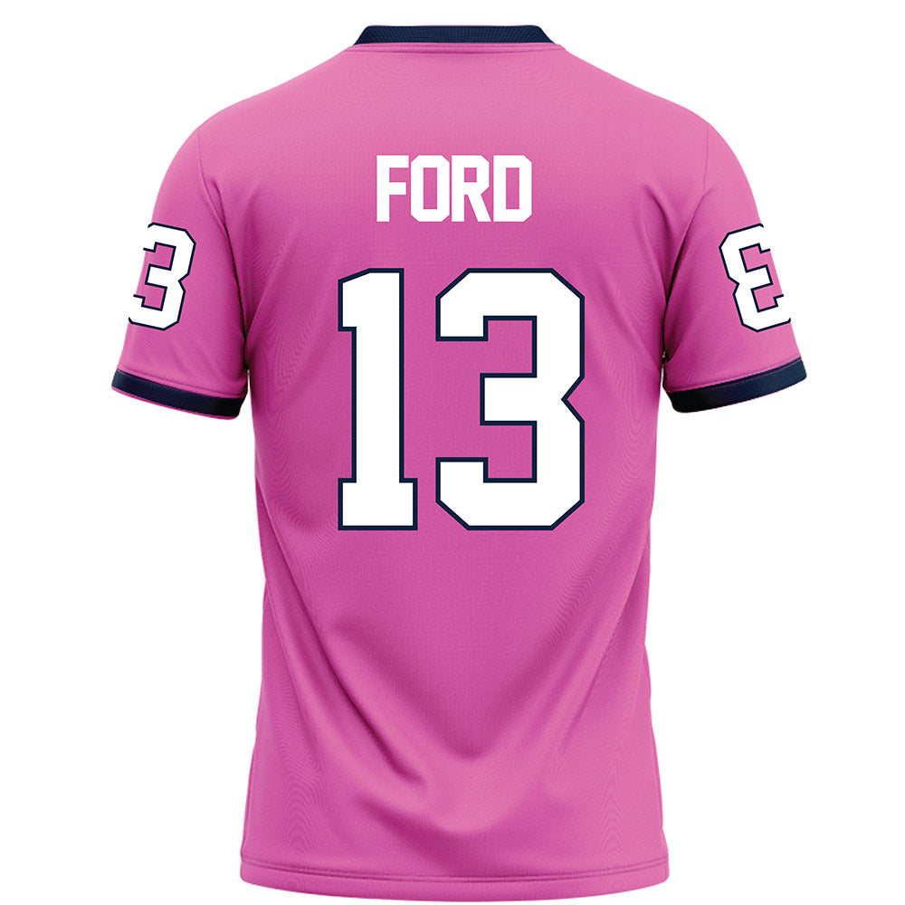 Murray State - NCAA Football : John Ford - Pink Football Jersey-1