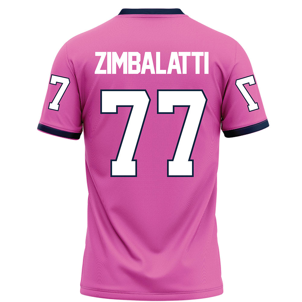 Murray State - NCAA Football : Thomas Zimbalatti - Pink Football Jersey-1