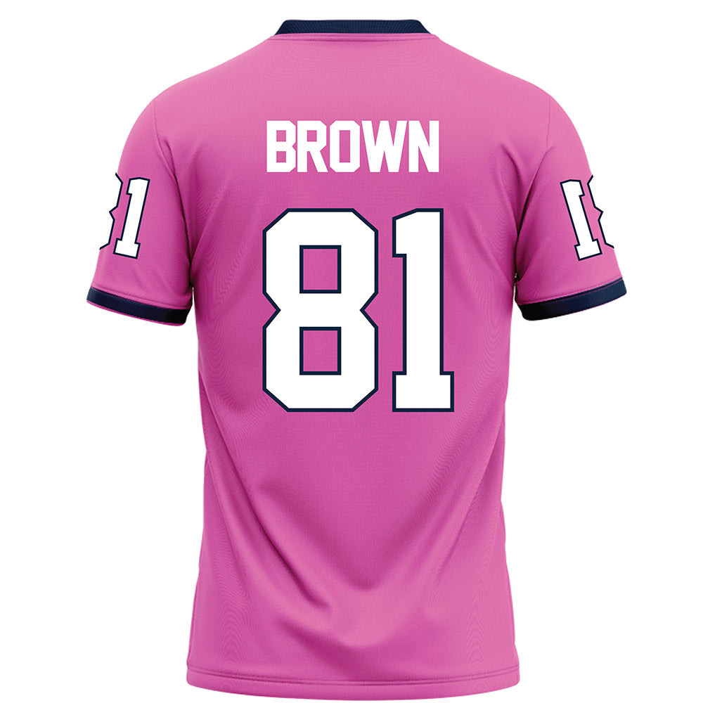 Murray State - NCAA Football : Ty Brown - Pink Football Jersey-1