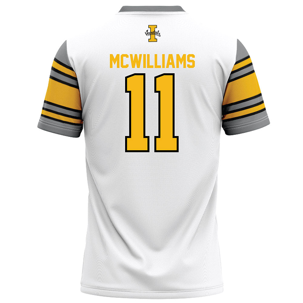 Idaho - NCAA Football : Nolan McWilliams - White Football Jersey-1