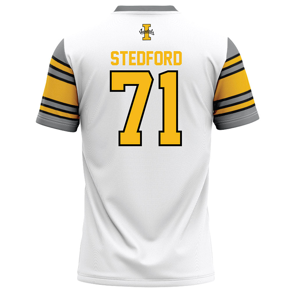Idaho - NCAA Football : Howard Stedford - White Football Jersey-1