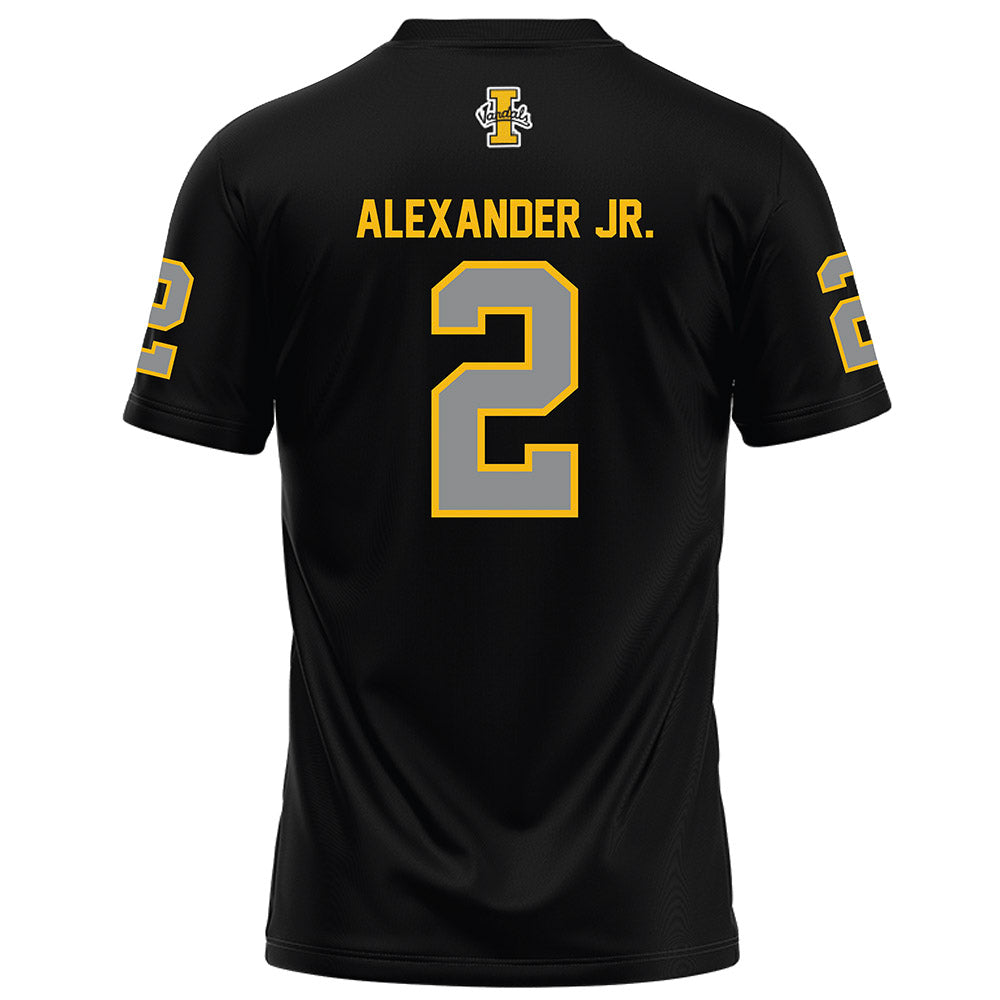 Idaho - NCAA Football : Lonyatta Alexander Jr. - Black Football Jersey-1