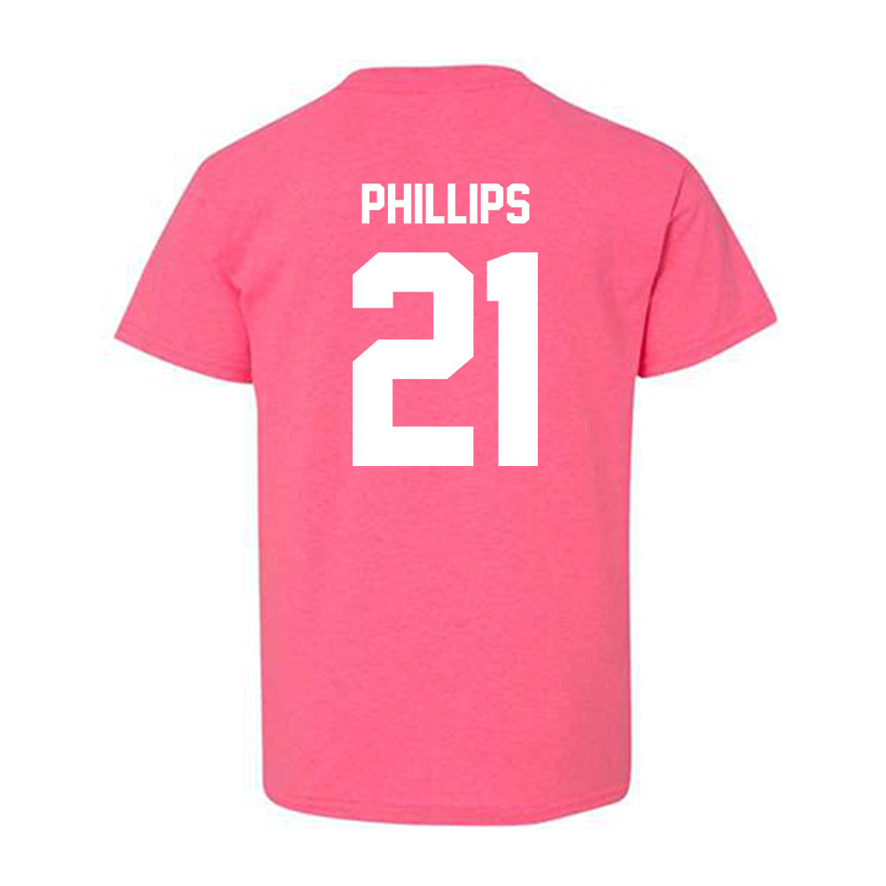 NSU - NCAA Women's Soccer : Alexis Phillips - Classic Shersey Youth T-Shirt-1