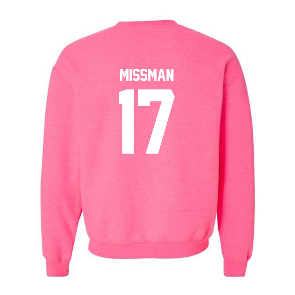 NSU - NCAA Women's Soccer : Abby Missman - Classic Shersey Crewneck Sweatshirt-1