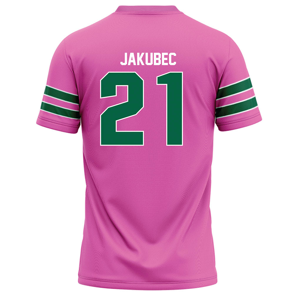 UAB - NCAA Football : Troy Jakubec - Pink Football Jersey-1