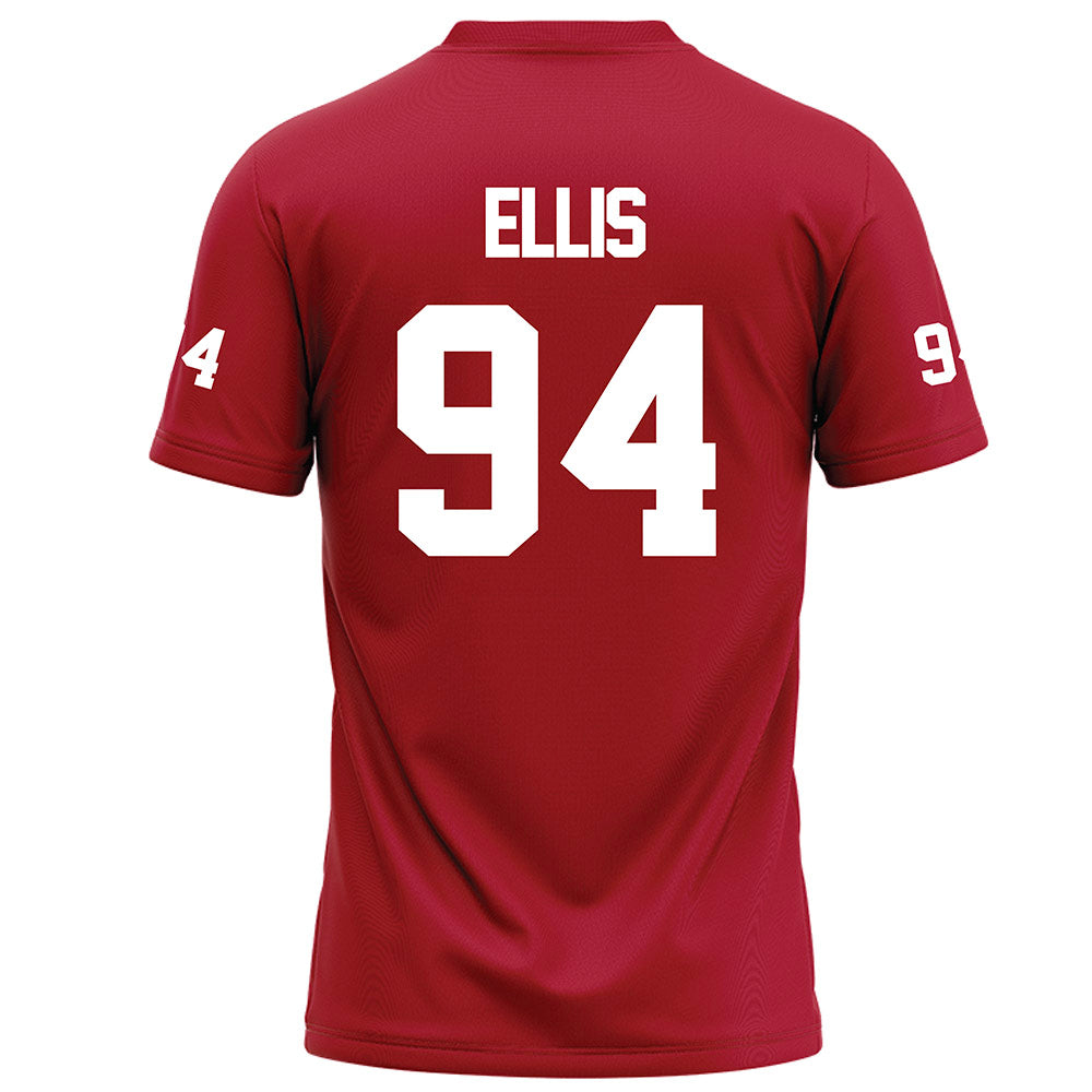 Nicholls State - NCAA Football : Griffin Ellis - Red Football Jersey-1