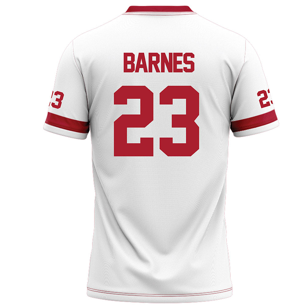 Nicholls State - NCAA Football : Jason Barnes - White Football Jersey-1