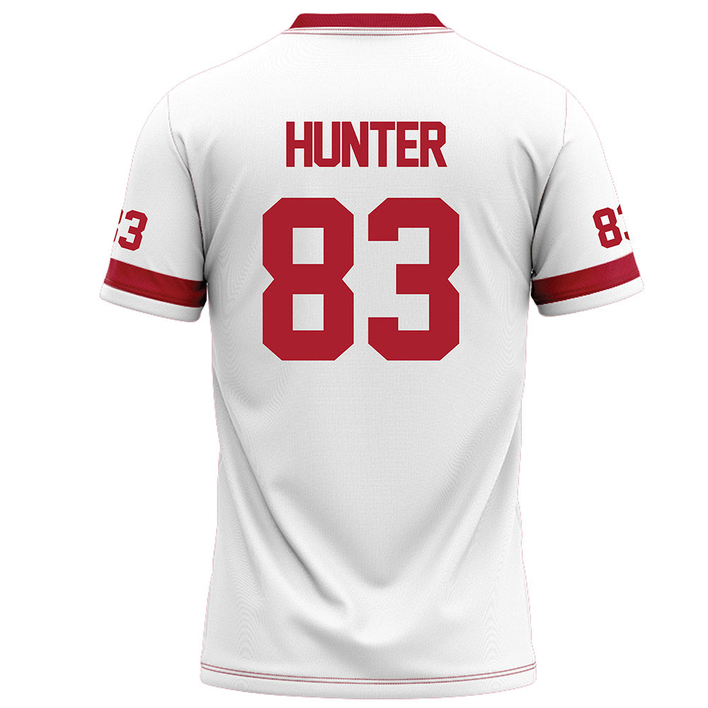 Nicholls State - NCAA Football : Everett Hunter - White Football Jersey-1