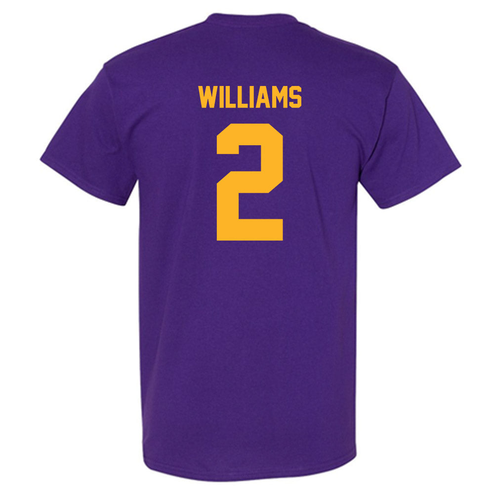 North Alabama - NCAA Men's Basketball : Corneilous Williams - Classic Fashion Shersey T-Shirt-1