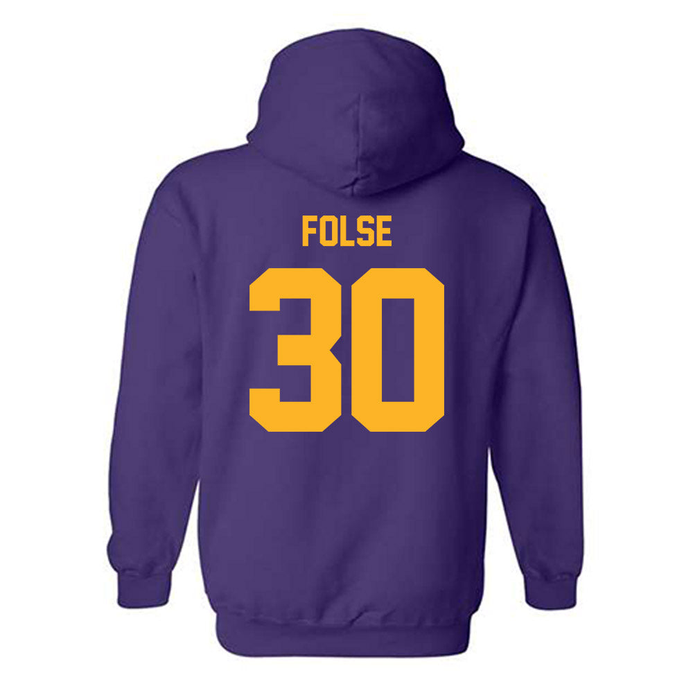 North Alabama - NCAA Football : Kemon Folse - Classic Fashion Shersey Hooded Sweatshirt-1