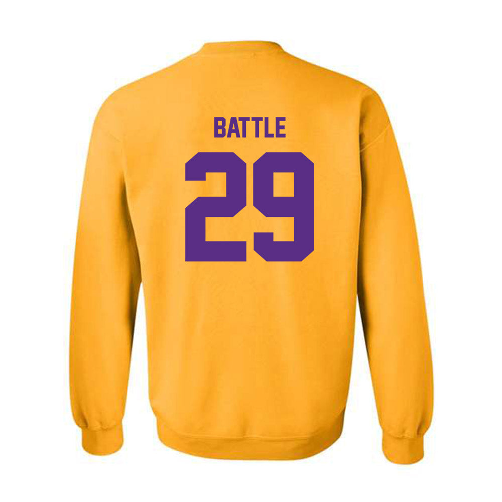North Alabama - NCAA Baseball : Justin Battle - Classic Fashion Shersey Crewneck Sweatshirt