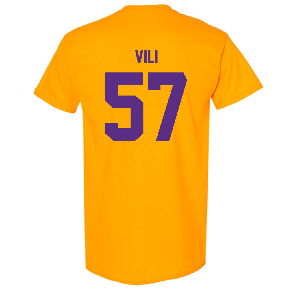 North Alabama - NCAA Football : Fred Vili - Classic Fashion Shersey T-Shirt-1