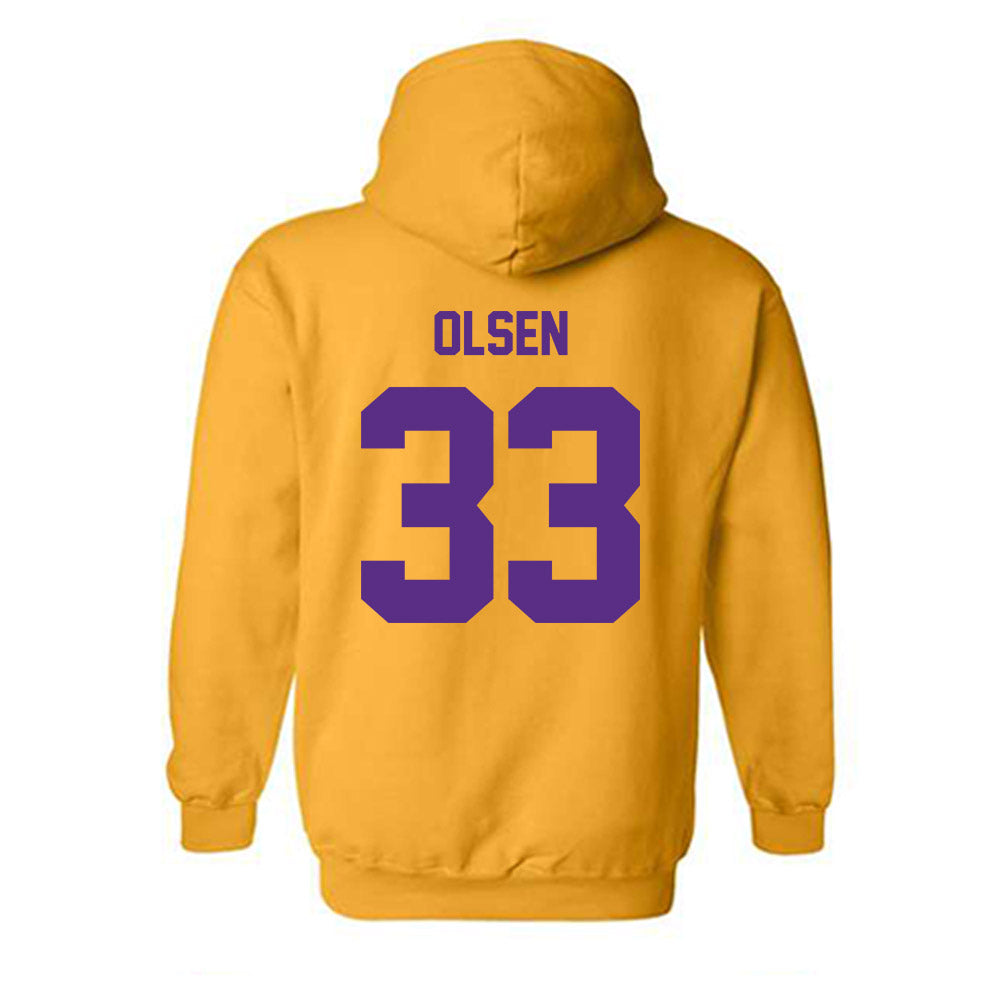 North Alabama - NCAA Softball : Maggie Olsen - Classic Fashion Shersey Hooded Sweatshirt-1