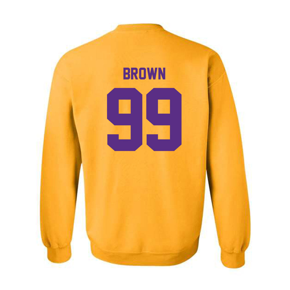North Alabama - NCAA Football : Kaleb Brown - Classic Fashion Shersey Crewneck Sweatshirt-1