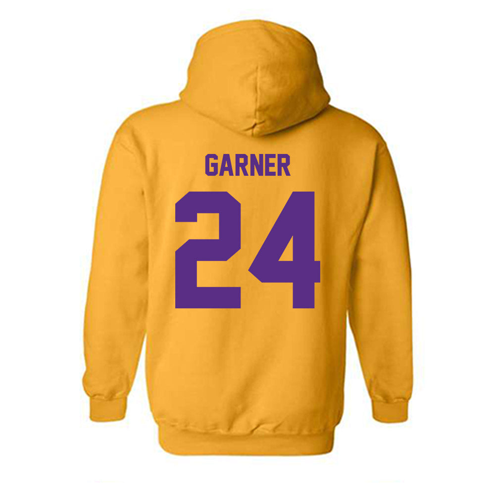 North Alabama - NCAA Women's Volleyball : Dylann Garner - Classic Fashion Shersey Hooded Sweatshirt-1
