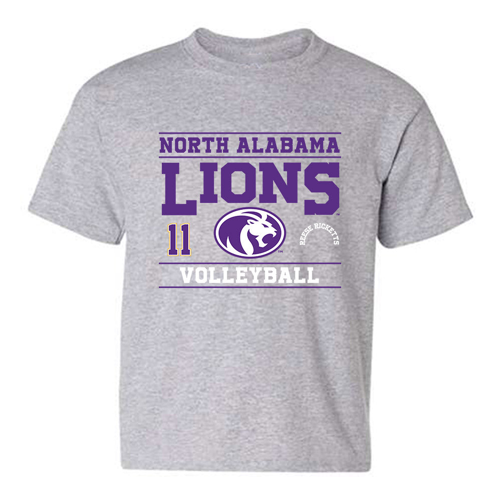 North Alabama - NCAA Women's Volleyball : Reese Ricketts - Classic Fashion Shersey Youth T-Shirt-0