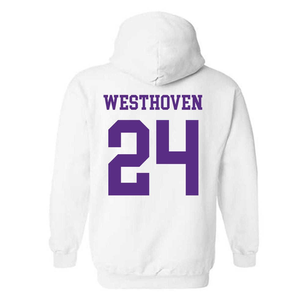 North Alabama - NCAA Softball : Lindsey Westhoven - Classic Fashion Shersey Hooded Sweatshirt-1