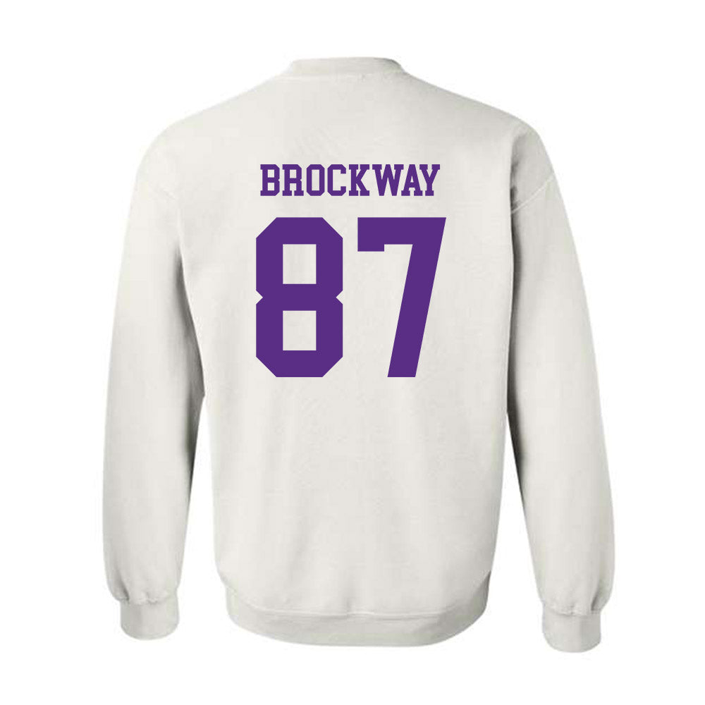 North Alabama - NCAA Football : Nathan Brockway - Classic Fashion Shersey Crewneck Sweatshirt-1
