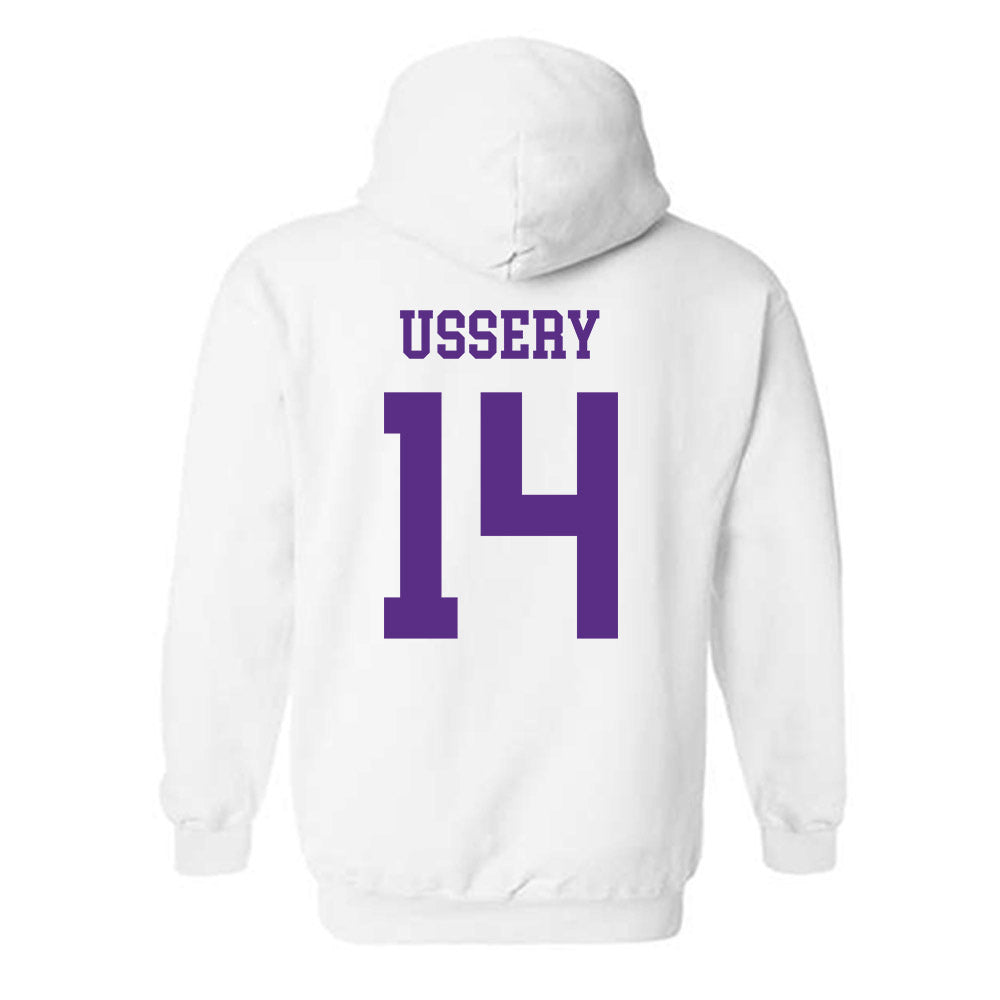 North Alabama - NCAA Softball : Ella Ussery - Classic Fashion Shersey Hooded Sweatshirt-1