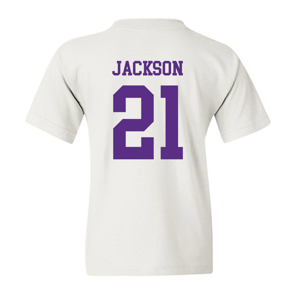 North Alabama - NCAA Women's Basketball : Gabriella Jackson - Classic Fashion Shersey Youth T-Shirt-1