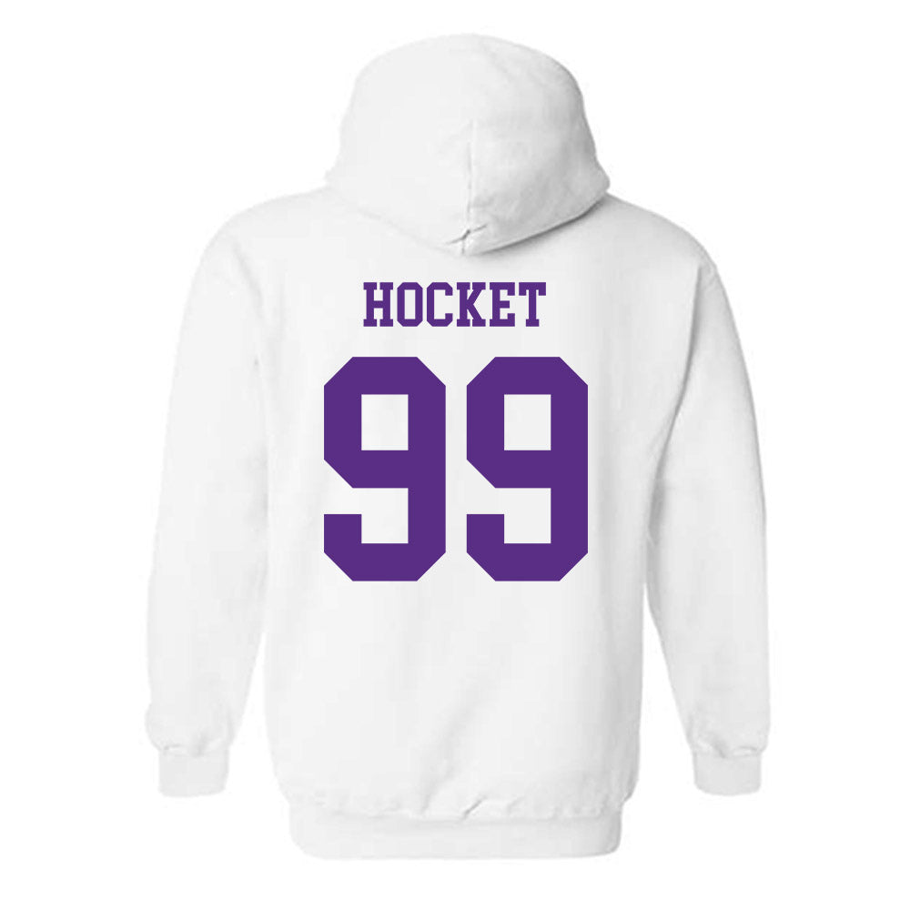 North Alabama - NCAA Men's Ice Hockey : ICE Hocket - Classic Fashion Shersey Hooded Sweatshirt-1
