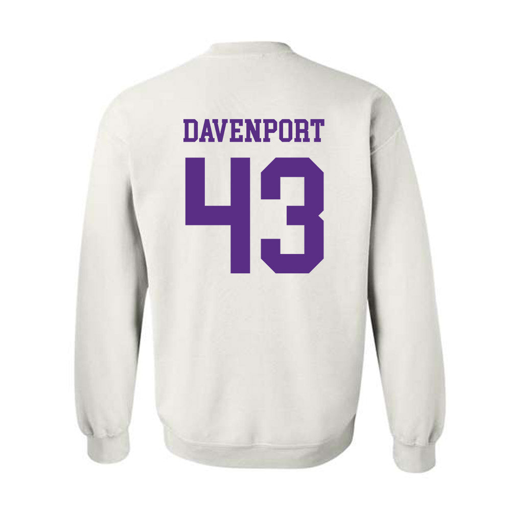 North Alabama - NCAA Baseball : Luke Davenport - Classic Fashion Shersey Crewneck Sweatshirt-1