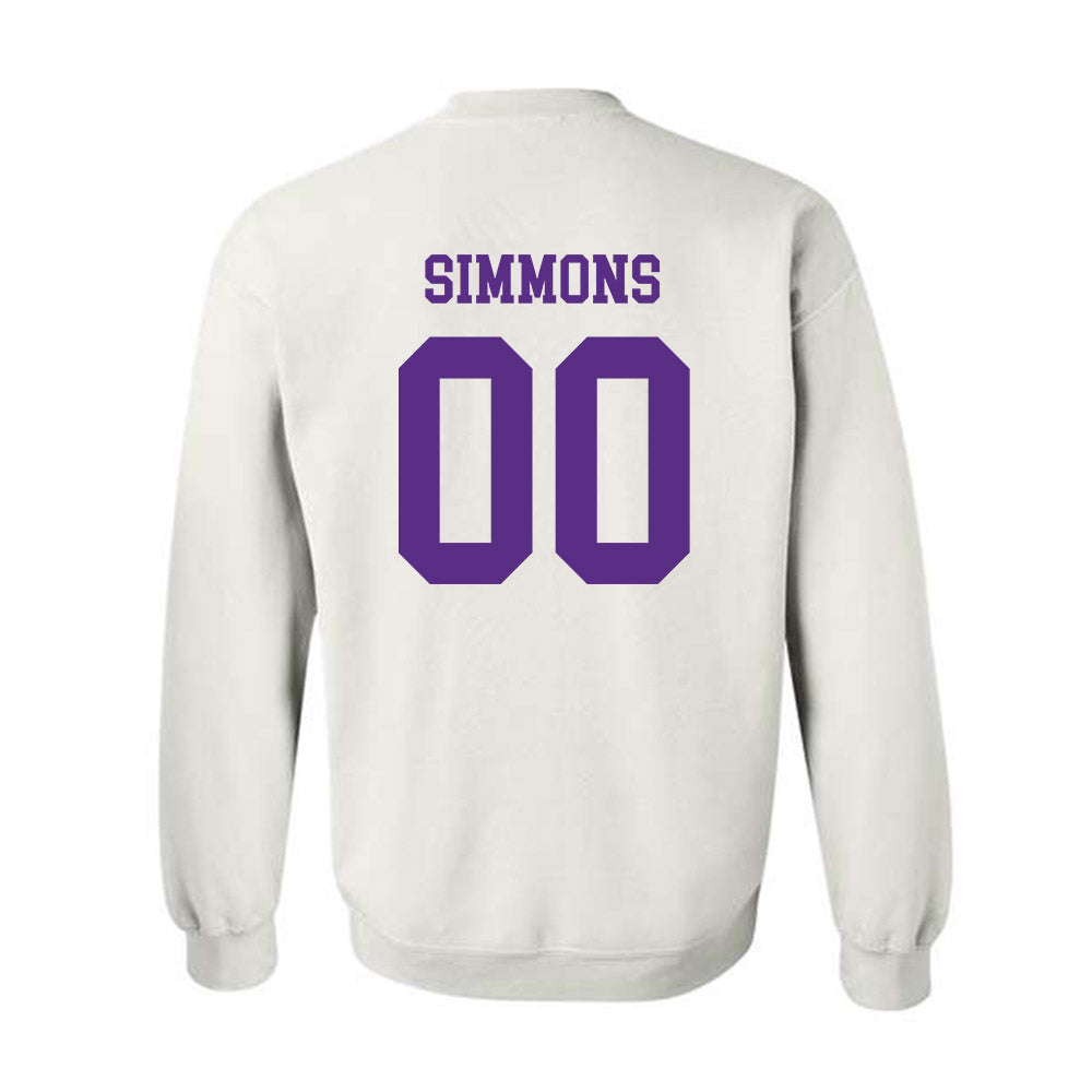 North Alabama - NCAA Football : Dawson Simmons - Classic Fashion Shersey Crewneck Sweatshirt-1