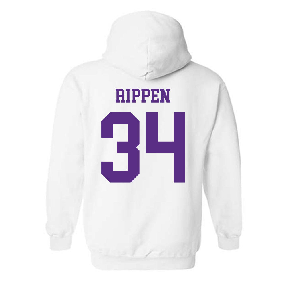 North Alabama - NCAA Baseball : Nash Rippen - Classic Fashion Shersey Hooded Sweatshirt-1