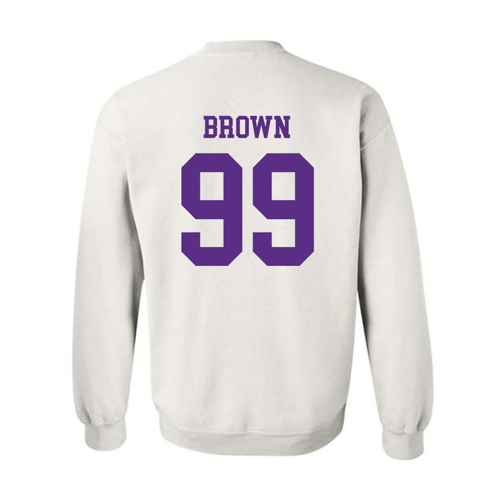 North Alabama - NCAA Football : Kaleb Brown - Classic Fashion Shersey Crewneck Sweatshirt-1