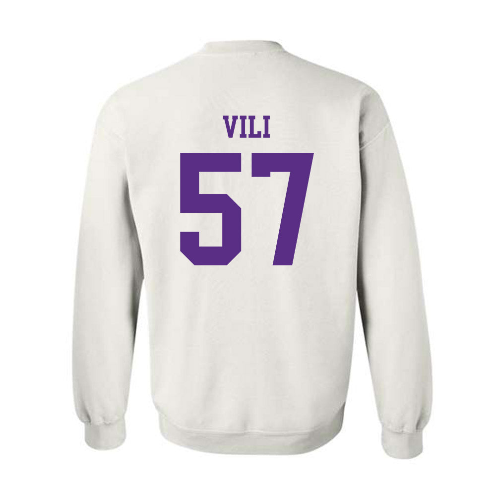 North Alabama - NCAA Football : Fred Vili - Classic Fashion Shersey Crewneck Sweatshirt-1