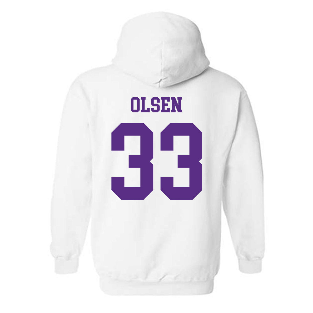 North Alabama - NCAA Softball : Maggie Olsen - Classic Fashion Shersey Hooded Sweatshirt-1