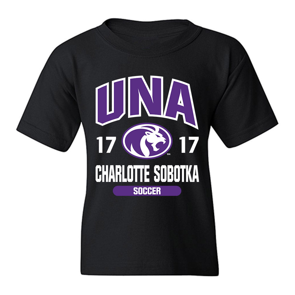 North Alabama - NCAA Women's Soccer : Charlotte Sobotka - Classic Fashion Shersey Youth T-Shirt-0